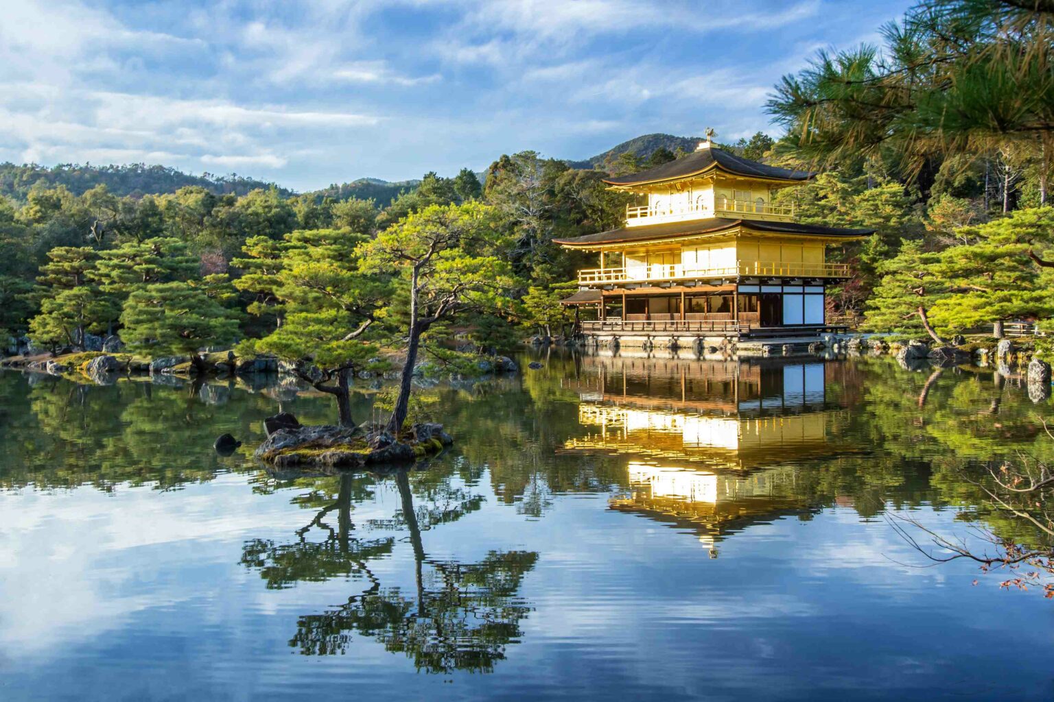 Pavillon d'or à Kyoto, Japon, Asie