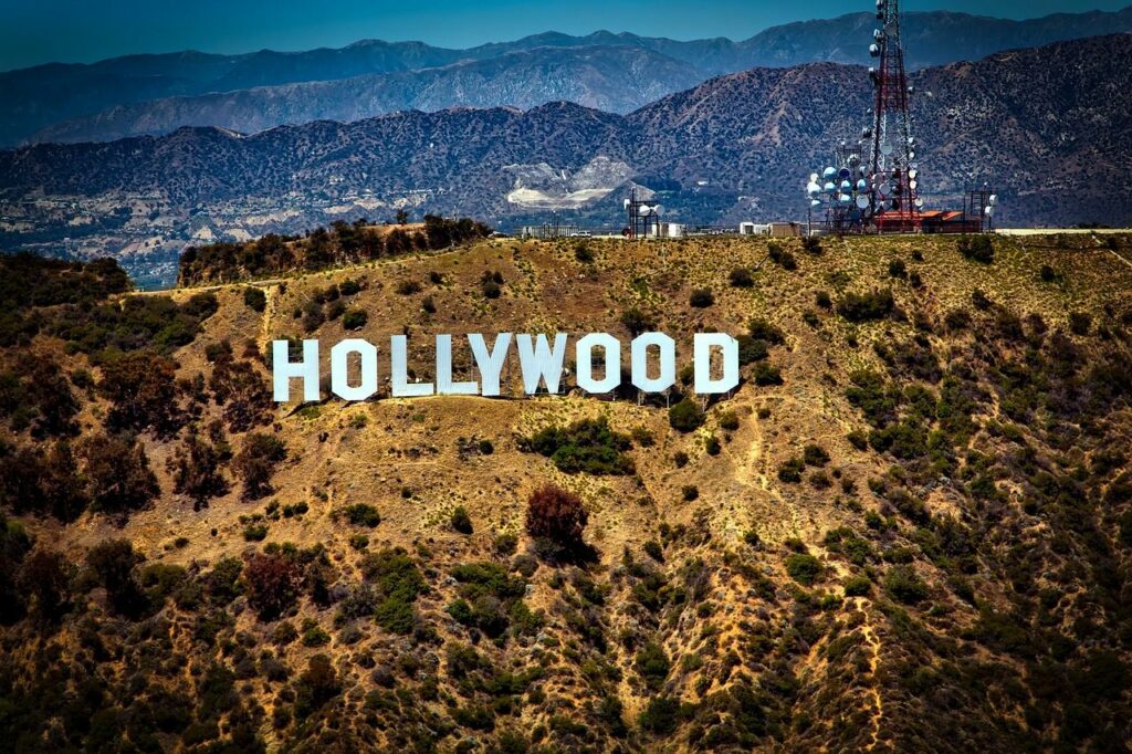 Signe Hollywood à Los Angeles, Etats Unis, Amerique du Nord