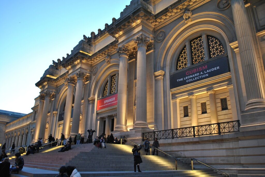 MET, metropolitan museum of art, New York, Fifth Avenue, Etats Unis, Amerique du Nord