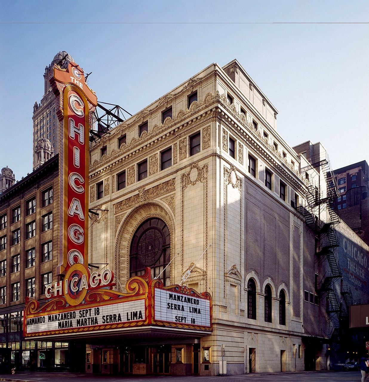 Theatre de Chicago, Illinois, Etats Unis, Est americain, Amerique du Nord